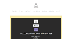 Desktop Screenshot of busheyparish.org